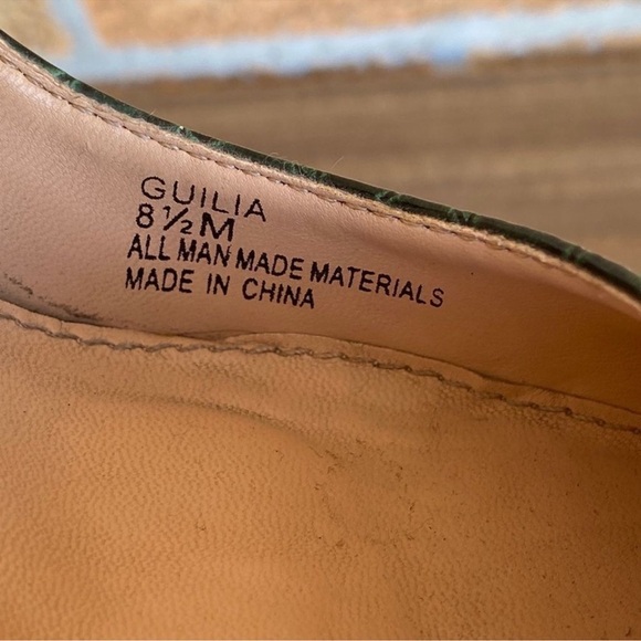 V 1969 green snake heels size 8.5 - Picture 6 of 10